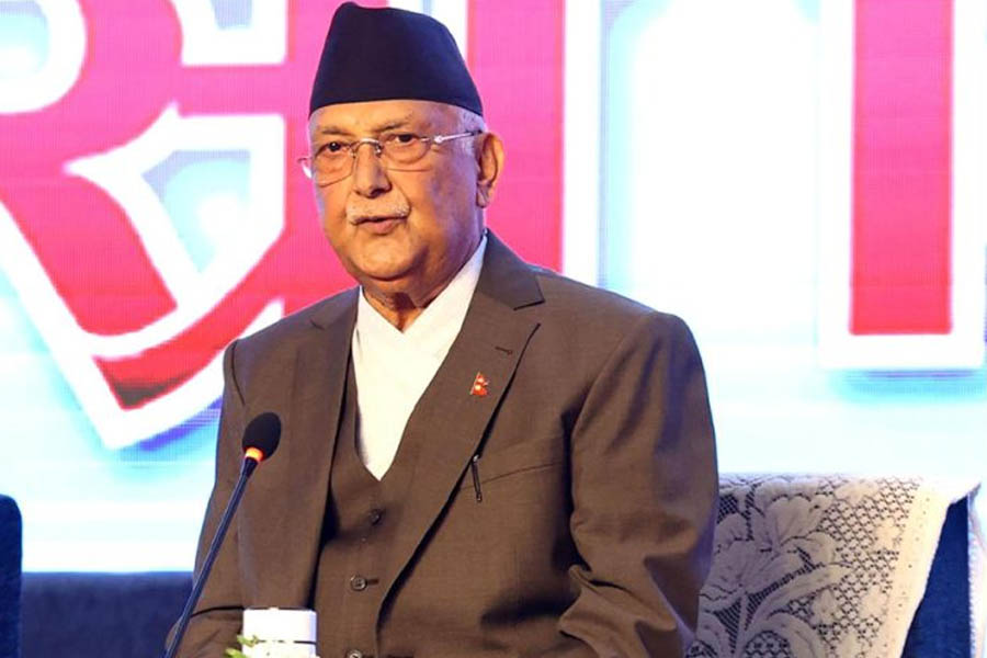 Nepal President Ram Chandra Poudel formally accepts the resignation of Prime Minister KP Sharma Oli.