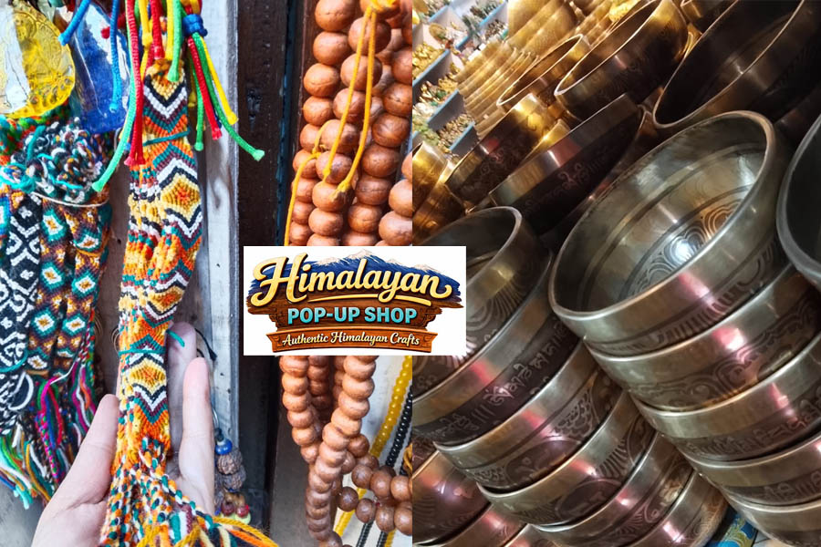 Traditional handmade souvenirs from Kathmandu