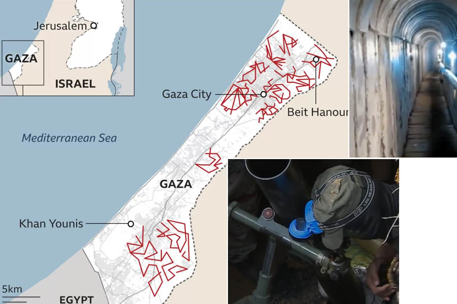 Israel floods Hamas tunnels with seawater to destroy Gaza's underground network