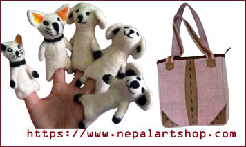 Nepal Products Wholesale, Lokta Paper, Felting crafts, Clothing, Woolens, silver jewelry