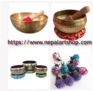 Nepal Arts and Crafts, Tibetan Singing Bowls, Buy Nepalese Handmade Products