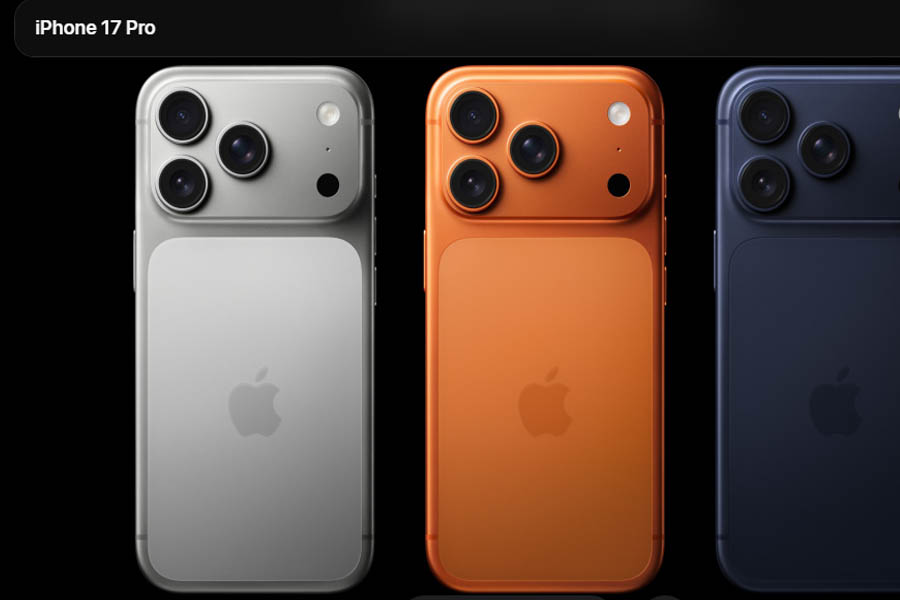 Apple headquarters building with glowing logo celebrating $4 trillion milestone