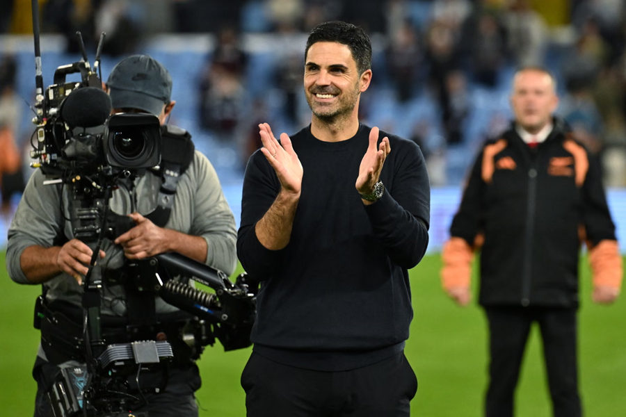 Arteta acknowledges fans