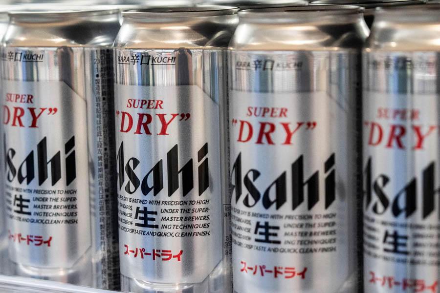 Asahi Group Holdings in Japan reports a cyber-attack system failure, halting beer production and affecting shipments of its flagship Asahi Super Dry.