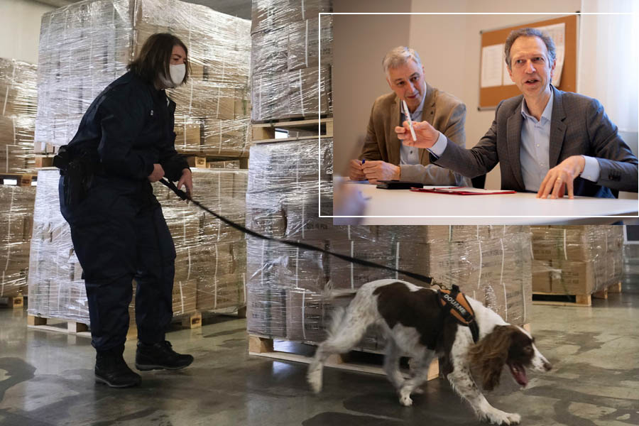 Bart Willocx president of Antwerp Court of Appeal speaking about Belgium’s vulnerability to cocaine smuggling through the Port of Antwerp.