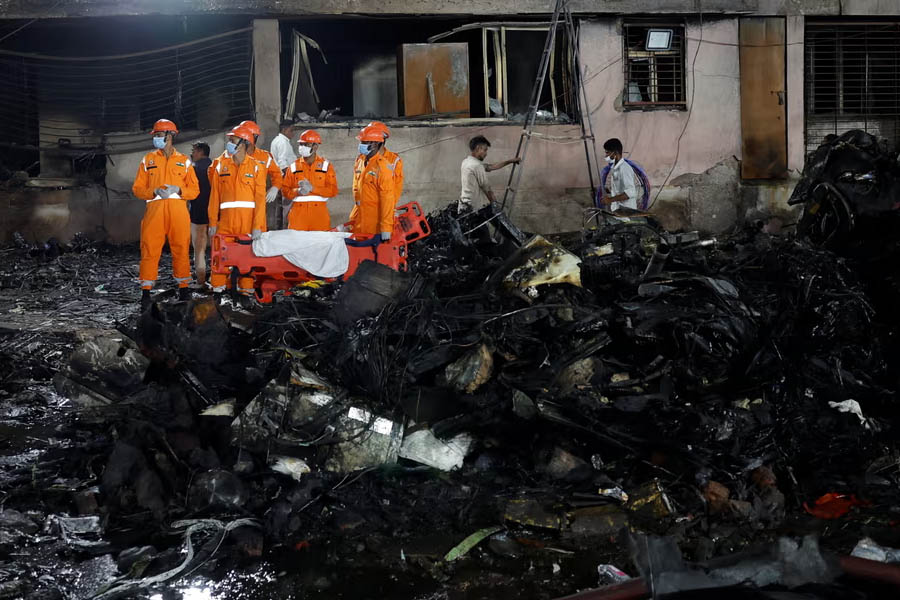 One of two black boxes found in Air India crash that killed more than 260 people; Vishwash Kumar Ramesh is only person of 242 onboard to survive crash