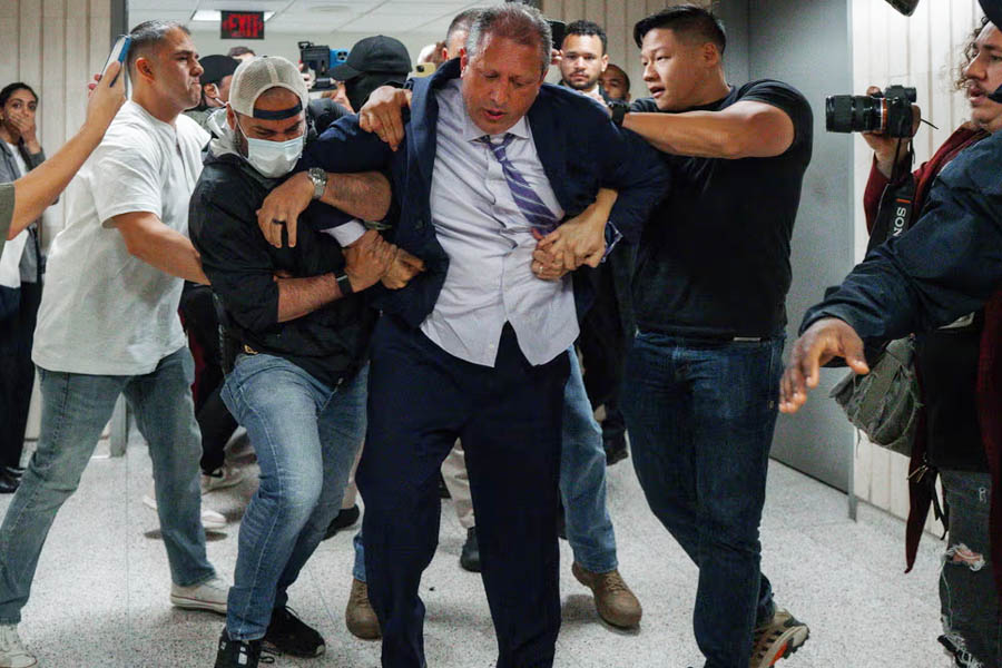 New York mayoral candidate Brad Lander arrested by ICE after defending immigrant in courthouse, as Trump administration intensifies crackdown.