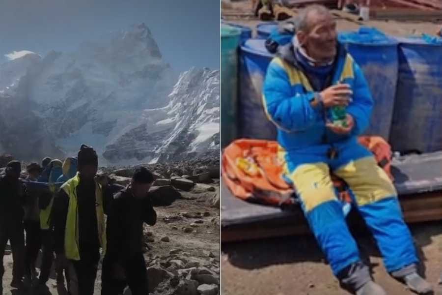 The Sherpa Who Refused to Die: Hillary Dawa Crawls Down Everest a Week After Funeral Rites Began — 'Death Zone' Survivor Reunites with Wife and Daughter Mid-Ritual