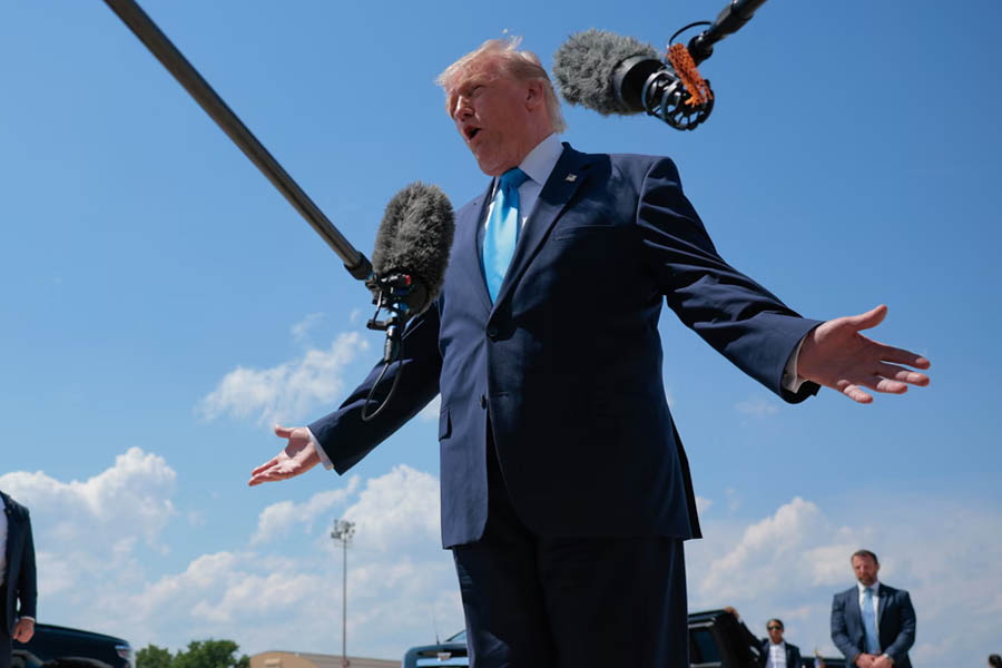 I’ll speak to him,” Donald Trump told reporters when asked about Taiwan President Lai Ching-te, signaling a possible direct US-Taiwan presidential conversation that could anger Beijing.