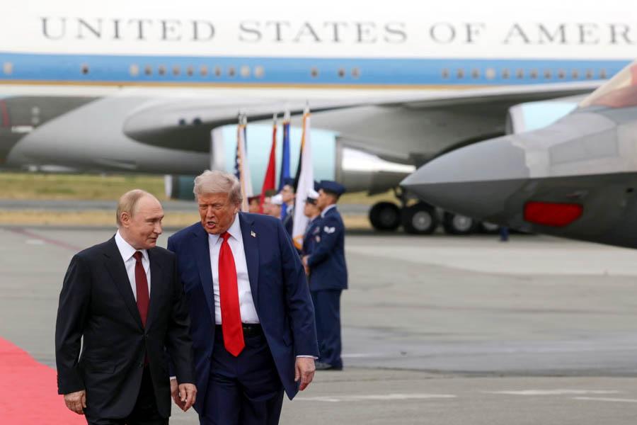 Donald Trump welcomes Russian President Vladimir Putin to Anchorage, Alaska, with a display of personal warmth that highlighted their close connection during the high-profile summit.