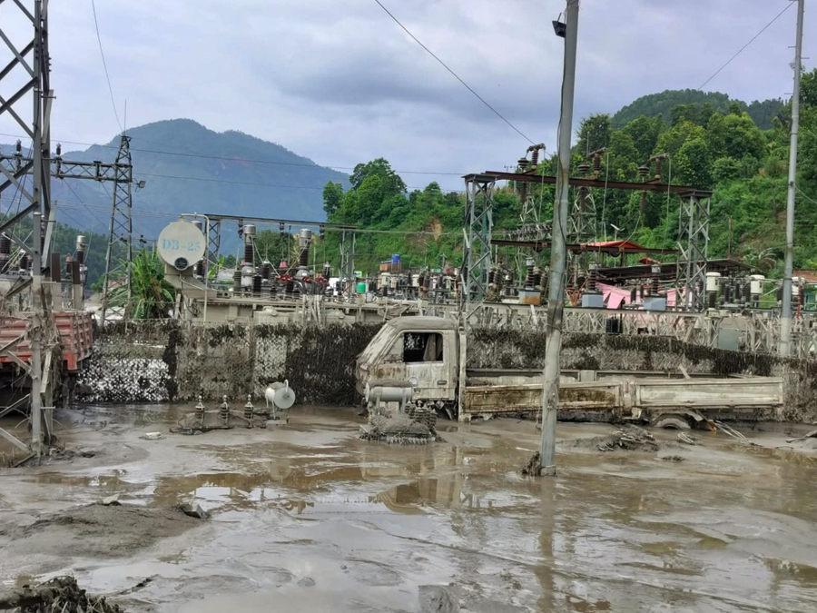 Repair of damaged electrical infrastructure expedited, electricity supply restored in Nuwakot