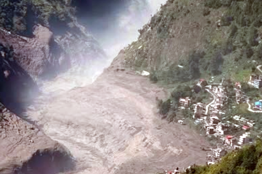 Epic fury of river
