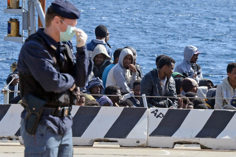 Concept image representing the EU’s deportation proposal, including plans to transfer undocumented migrants to offshore centres located outside the European Union.