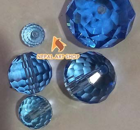 Faceted Glass Beads