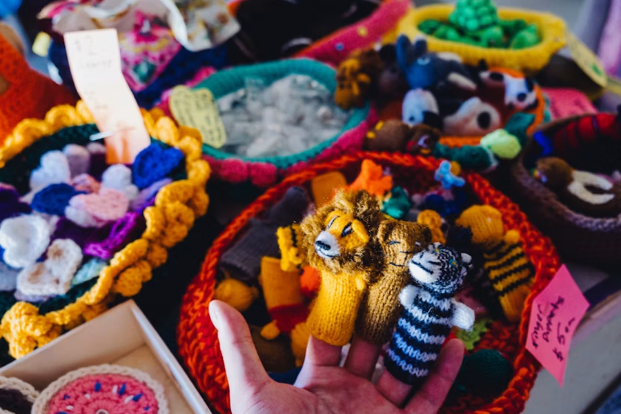 Felt jewelry