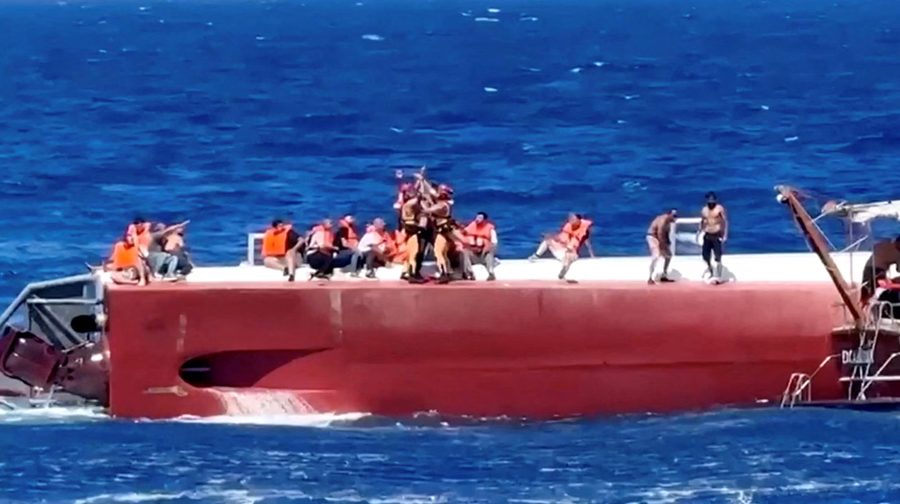 Cyprus ferry survivors