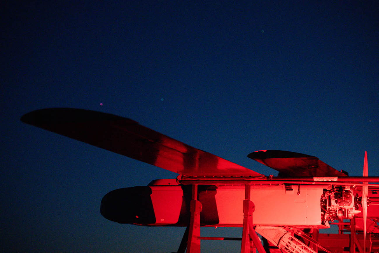 Firepoint FP-1 drone awaiting launch