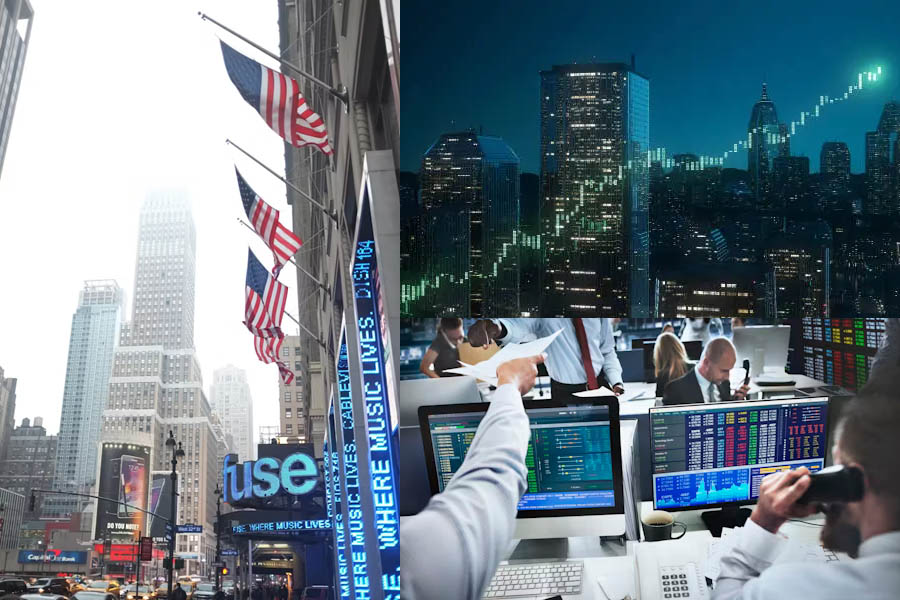 London’s FTSE 100 hits a record 9,000 points while US inflation rises to 2.7% , reflecting diverging economic paths amid global trade tensions and central bank scrutiny.