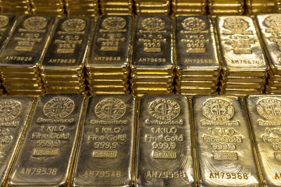 The gold price tends to rise at times of uncertainty.