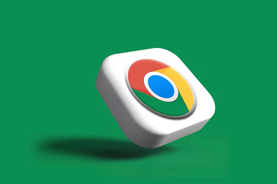 Google headquarters logo with Chrome browser icon representing U.S. federal court ruling allowing Google to retain Chrome in antitrust case.