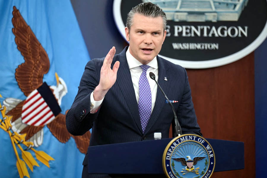 Defense Secretary Pete Hegseth announced a new policy allowing military service members to carry personal firearms on military installations, ending what he called "gun-free" zones.