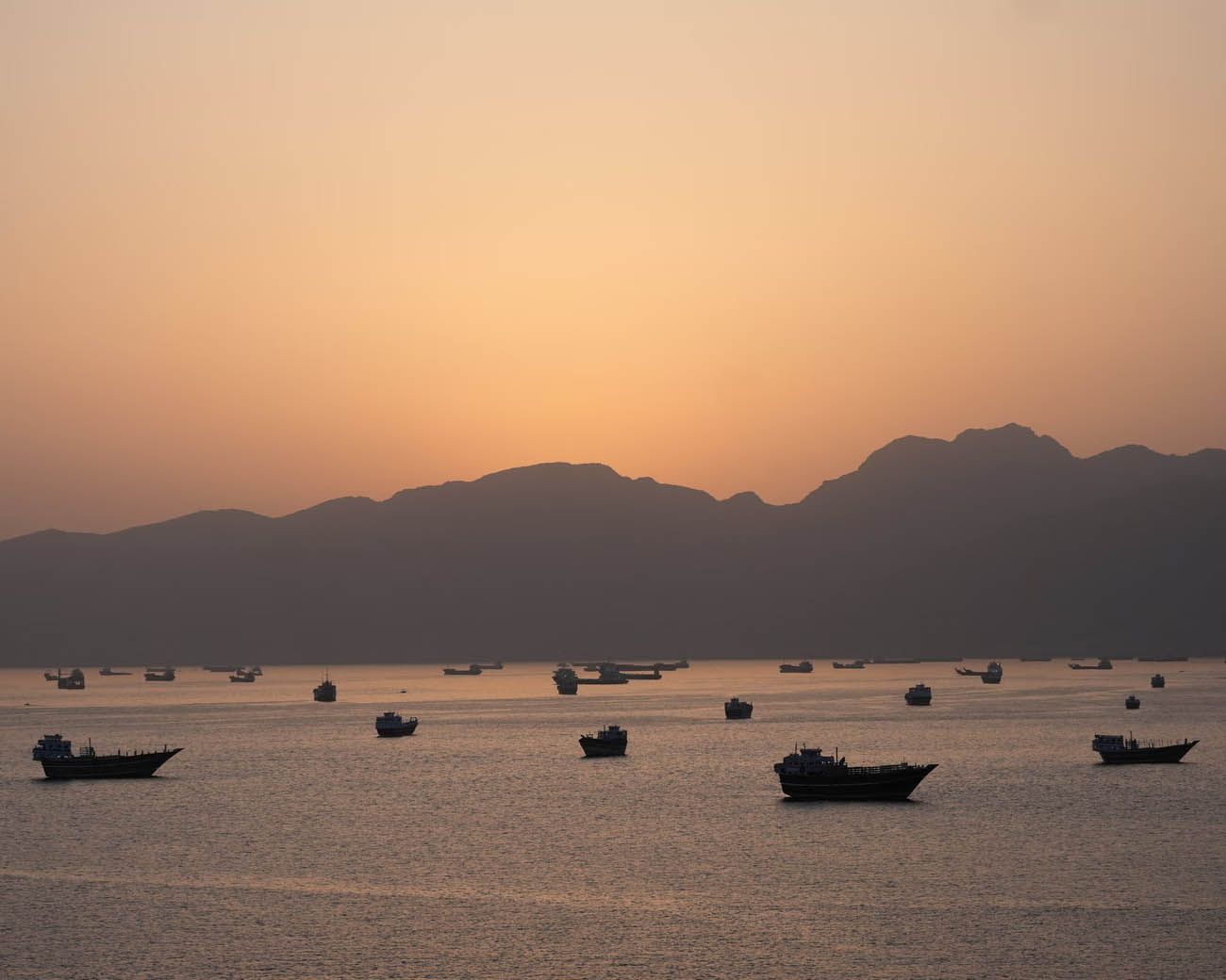 Tankers near Musandam Oman