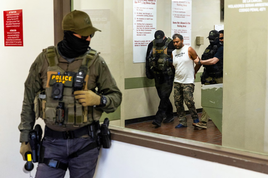 Record arrests and deportations of immigrants in US as Trump administration quietly ramps up enforcement — State department halts all immigrant visa applications