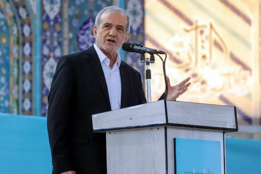 Speaking at a meeting of Iran's parliament on Monday, Pezeshkian said Iran has 