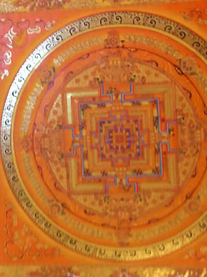 Kalachakra Mandala Thangka