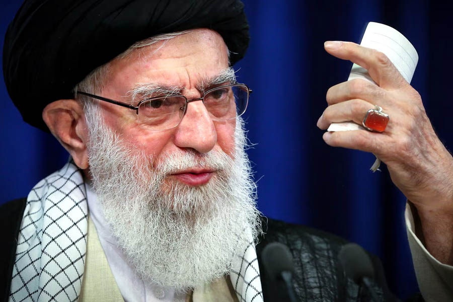 Iran’s Supreme Leader Khamenei appears publicly amid escalating Iran-Israel tensions and nuclear concerns.