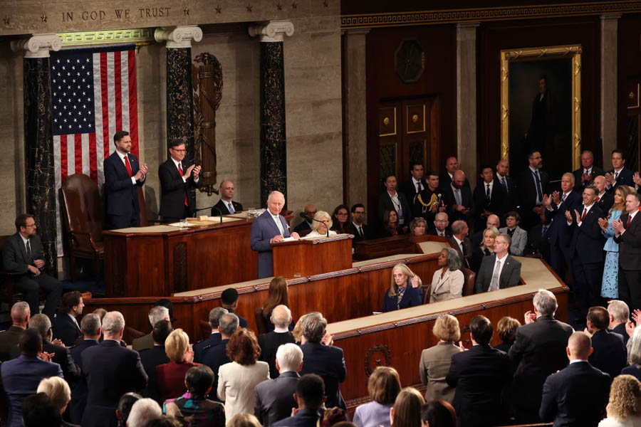King Charles addressing joint session of Congress