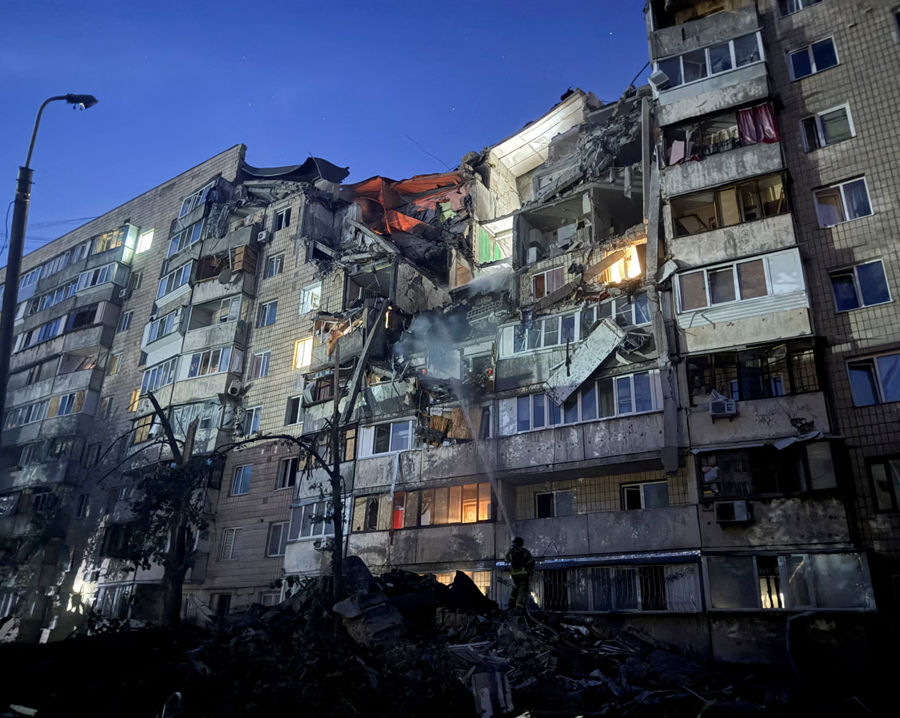 Russia Launches Deadly Missile and Drone Attacks on Kyiv — At Least Nine Killed as Trump and Zelenskyy Prepare for Nato Summit Meeting