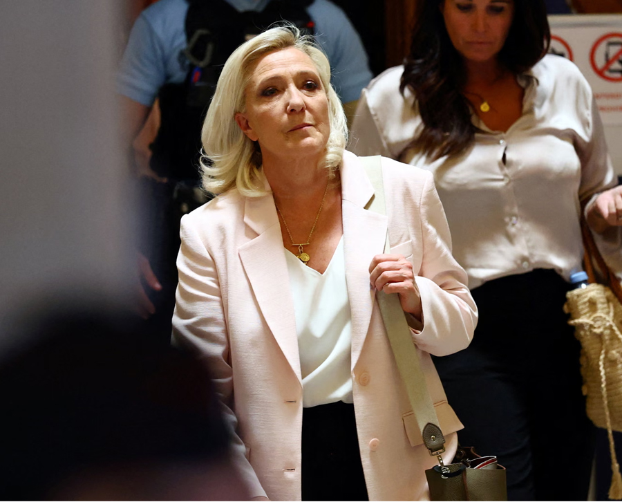 Paris Court Clears Way for Marine Le Pen Presidential Run — But Orders Electronic Tag She Rejects as 'Impossible' in Gut-Wrenching Verdict