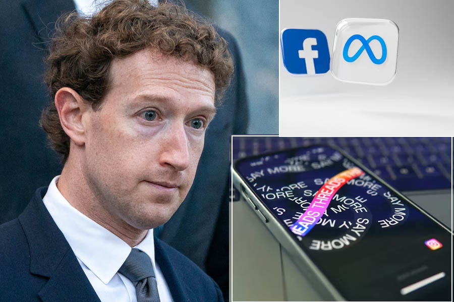 Mark Zuckerberg, CEO of Meta, speaking at a conference