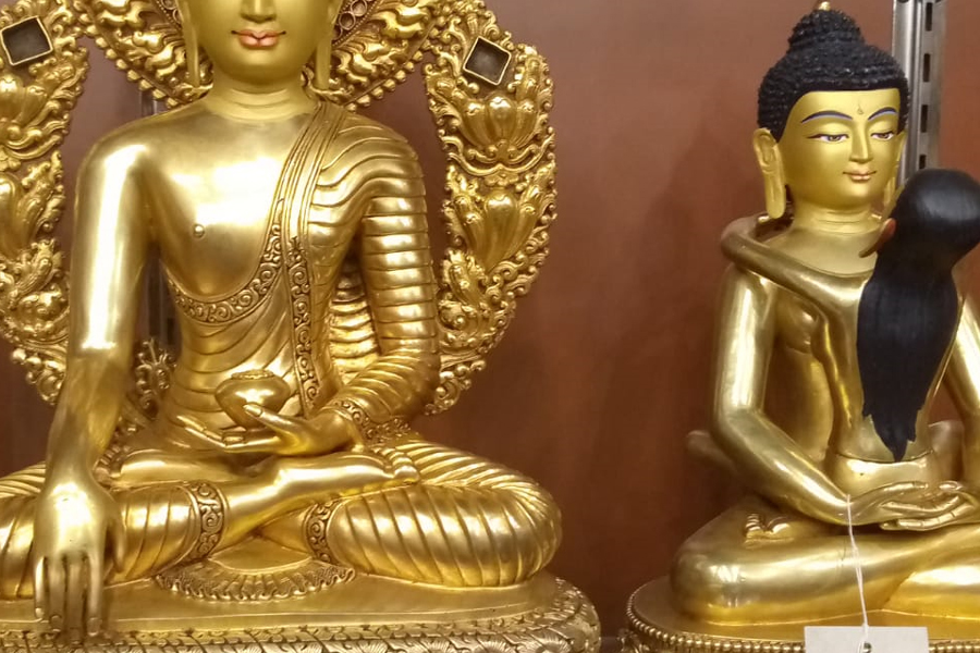Meditating Buddha Statue