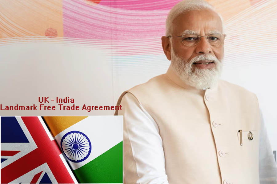 Prime Minister Narendra Modi and UK Prime Minister Keir Starmer seal a historic free trade agreement in London, unlocking billions in economic opportunity while navigating unresolved issues like carbon tax and financial services access.
