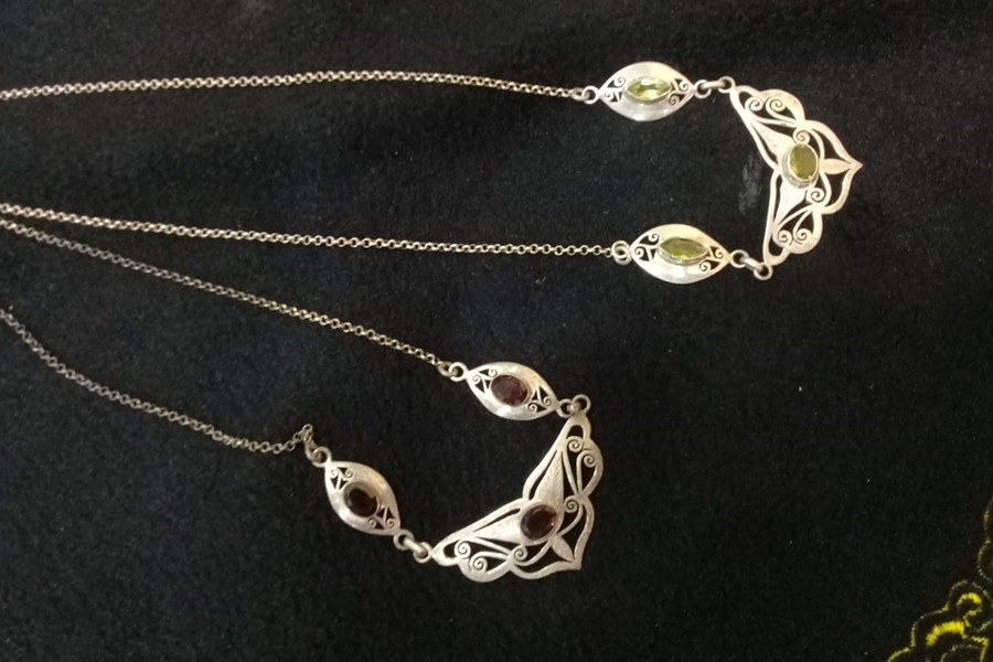 Oxidized Silver Jewelry