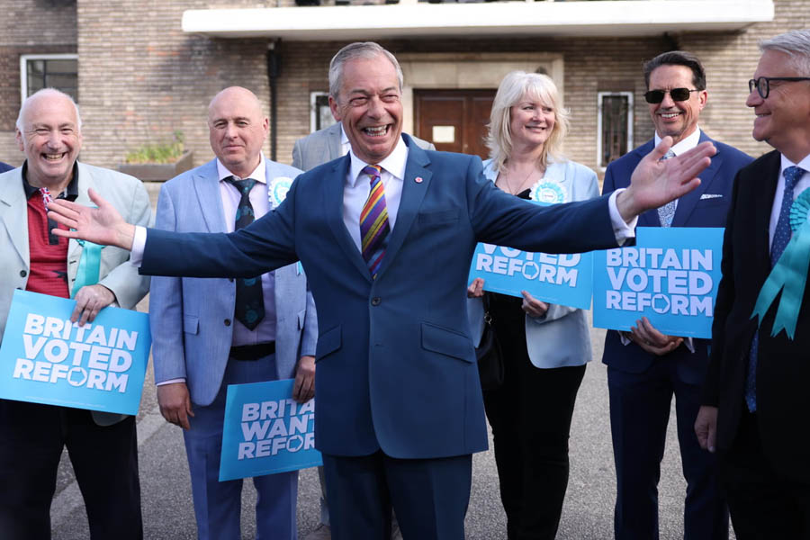 Nigel Farage at Havering town hall