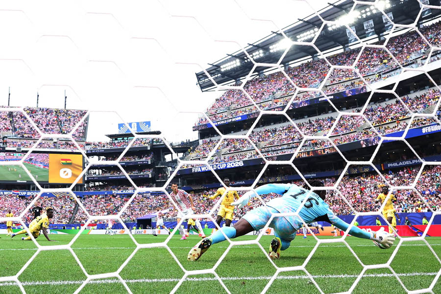 Petar Sucic scores for Croatia against Ghana in Philadelphia