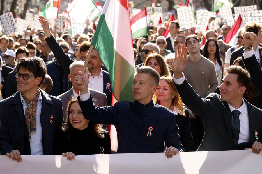 Péter Magyar leading opposition movement in Hungary