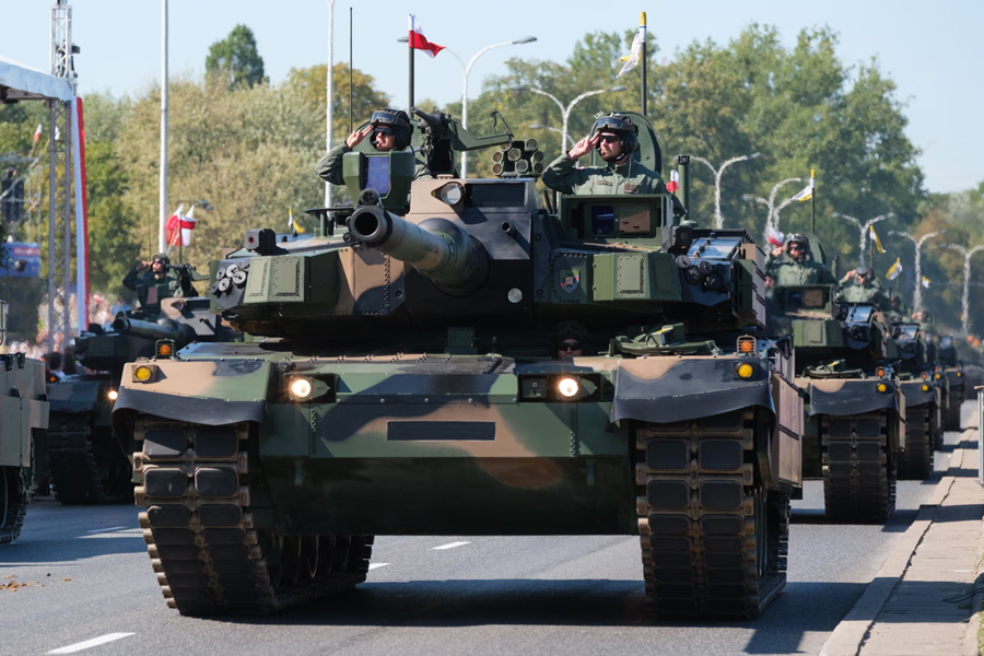 K2 Black Panther tanks