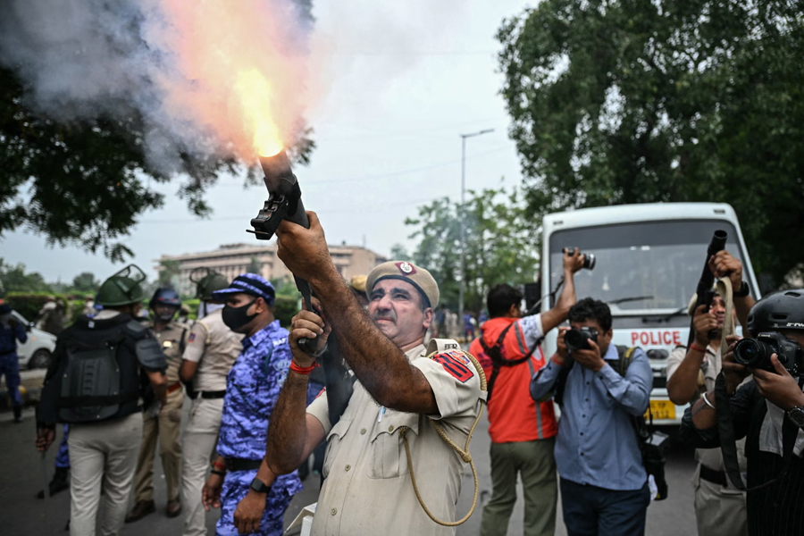 Tens of Thousands of Cockroach Party Protesters Defy Police with Delhi March — Youth-Led Movement Demands Education Minister Quit in India's Largest Anti-Government Rally in Years