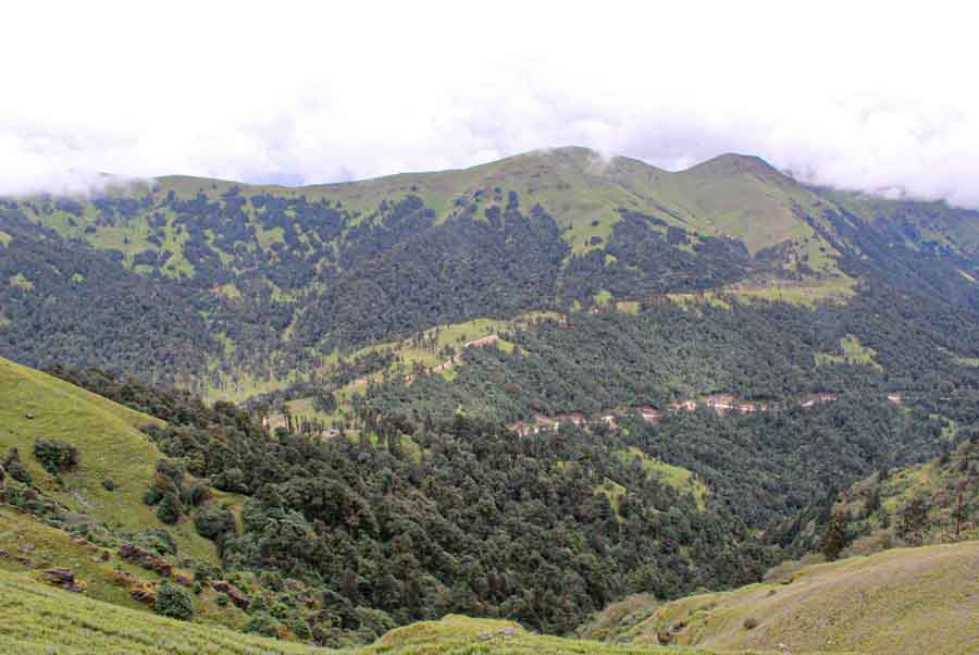Tourists flock to the Rig area in Baglung to beat the heat. The high-altitude destination at 3,200 meters has become a popular summer retreat.
