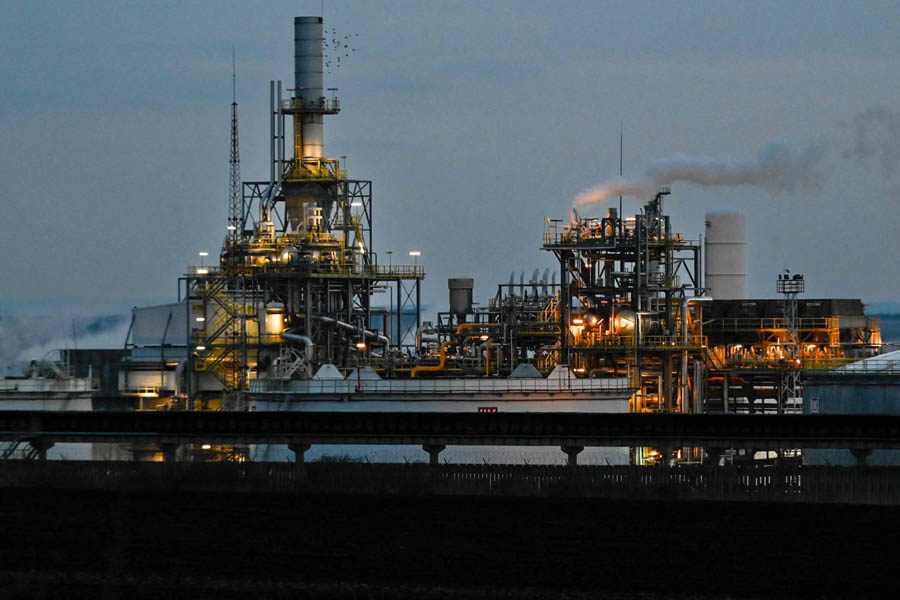 Lukoil’s Burgas oil refinery in Bulgaria, the country’s sole petroleum plant, facing government takeover amid sanctions on Russian energy companies.
