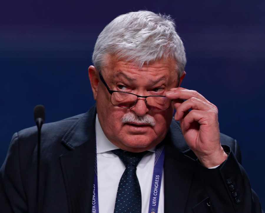Sandor Csanyi, the president of the Hungarian football federation, has spoken out against FIFA's president, Gianni Infantino.