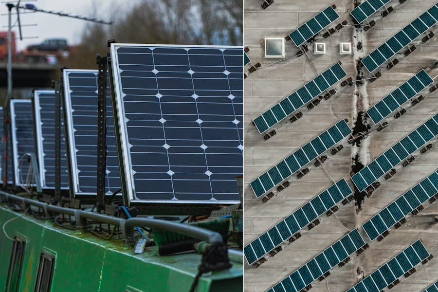 Global solar energy boom renewable energy transition