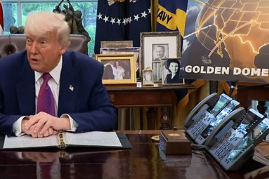 Trump reveals details of 'Golden Dome' missile defence project