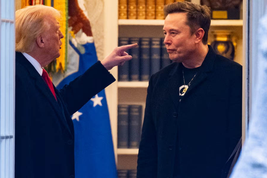Elon Musk rift deepens as president says ‘poor guy’s got a problem’; No peace in sight for Trump and former confidant as president also tells reporters ‘I’m not even thinking about Elon’