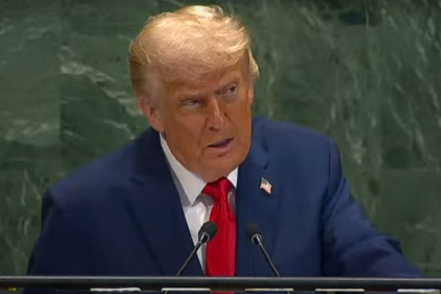 Donald Trump delivers a controversial speech at the UN General Assembly, telling European leaders that open-border policies are “ruining” their countries.