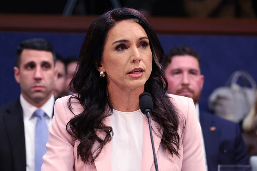 Tulsi Gabbard, the director of national intelligence, faces growing pressure as President Trump has privately polled advisers about replacing her following frustration over her Iran war testimony.